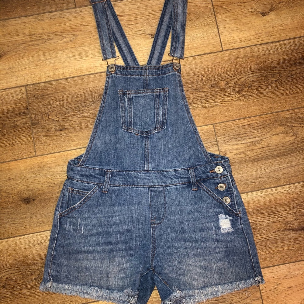 Denim Overalls